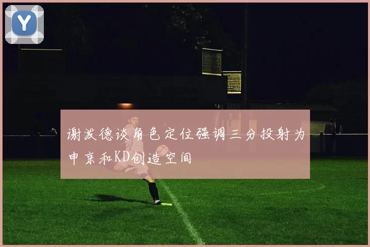谢泼德谈角色定位强调三分投射为申京和KD创造空间